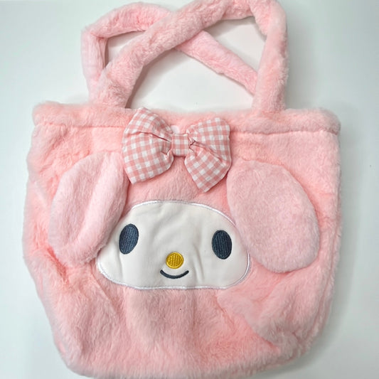 Kawaii Pink Bunny Fluffy Bags