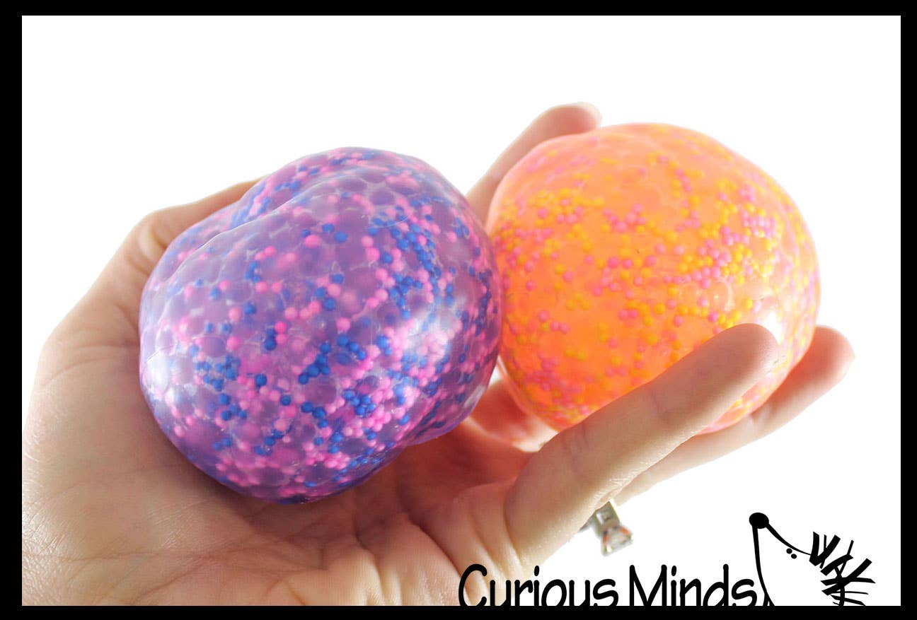 Jumbo Confetti DNA Gel Squishy Ball