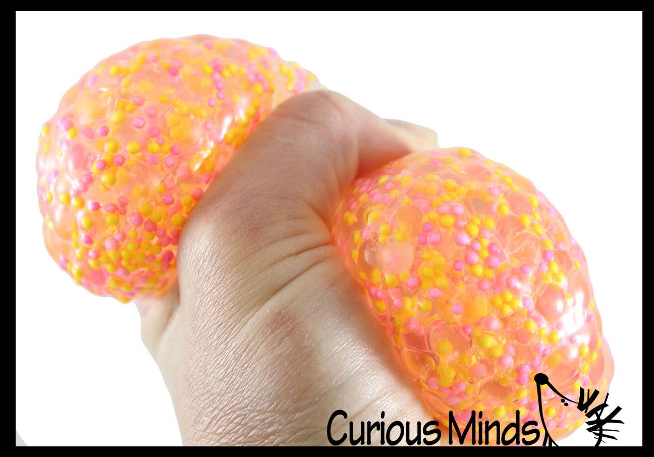 Jumbo Confetti DNA Gel Squishy Ball