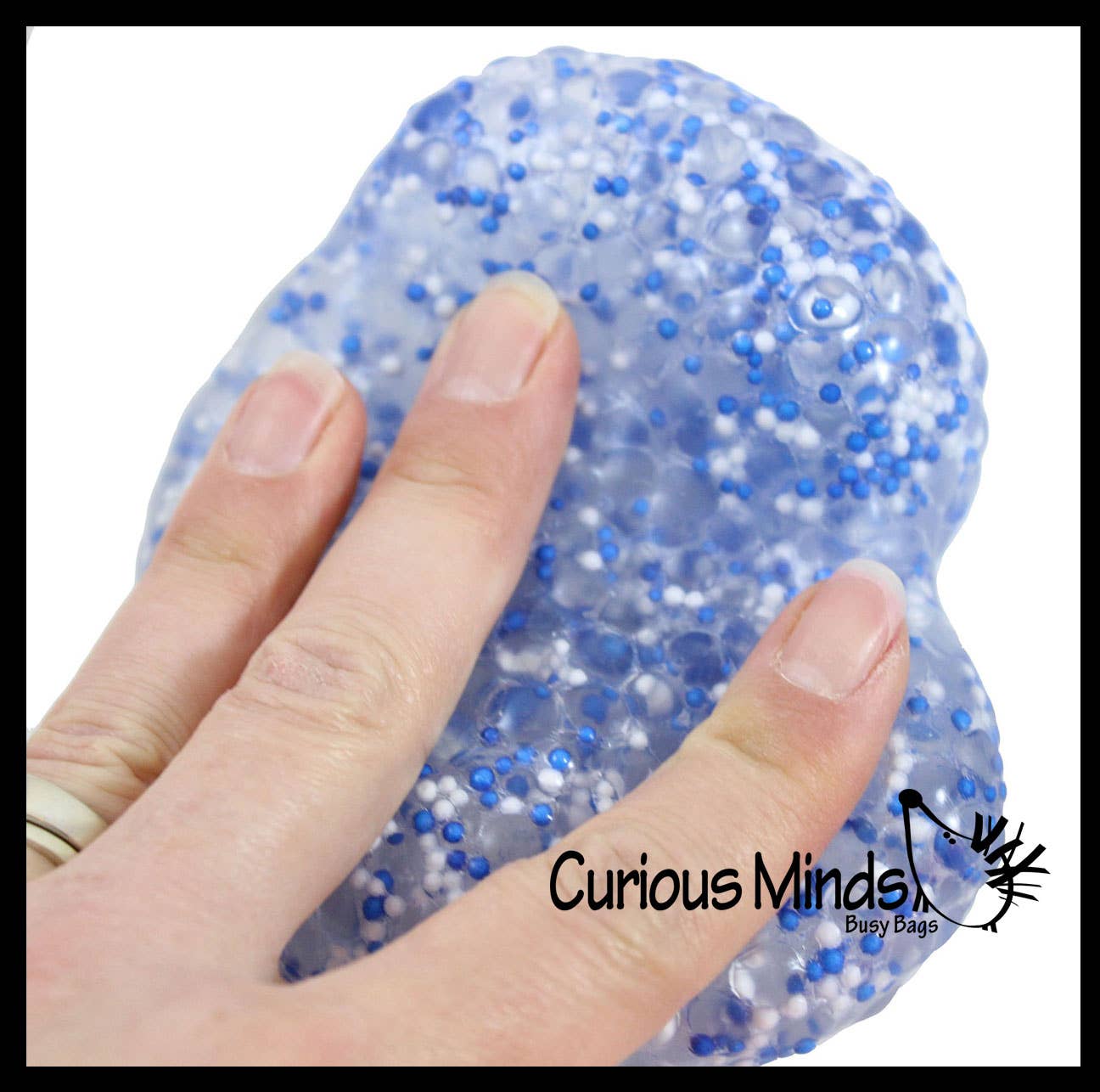 Jumbo Confetti DNA Gel Squishy Ball