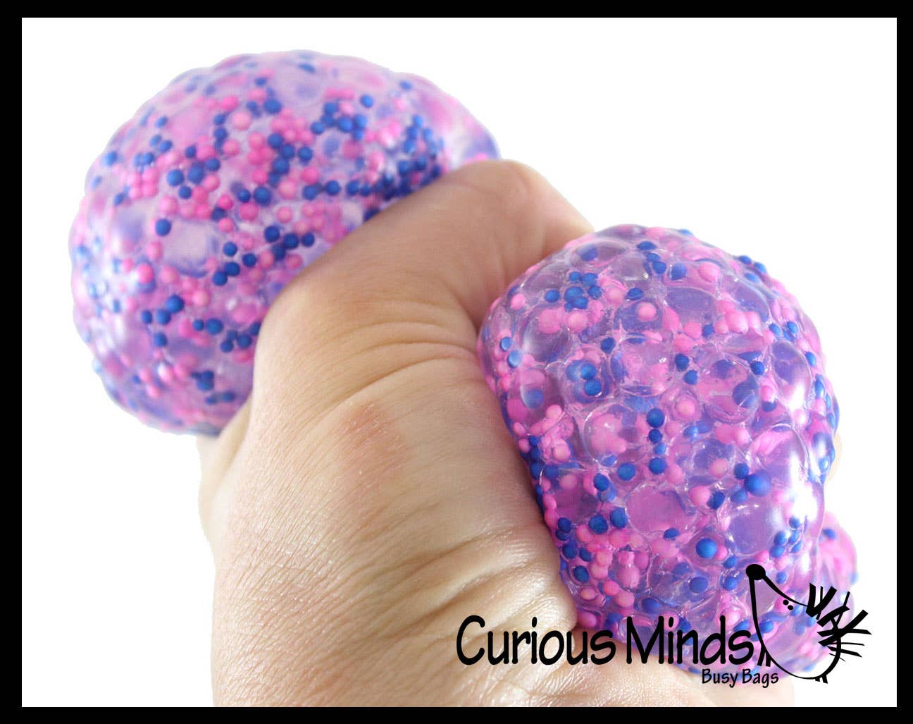 Jumbo Confetti DNA Gel Squishy Ball