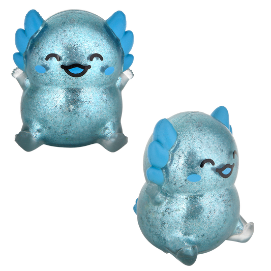 Glitter Axolotl Sugar Squishy