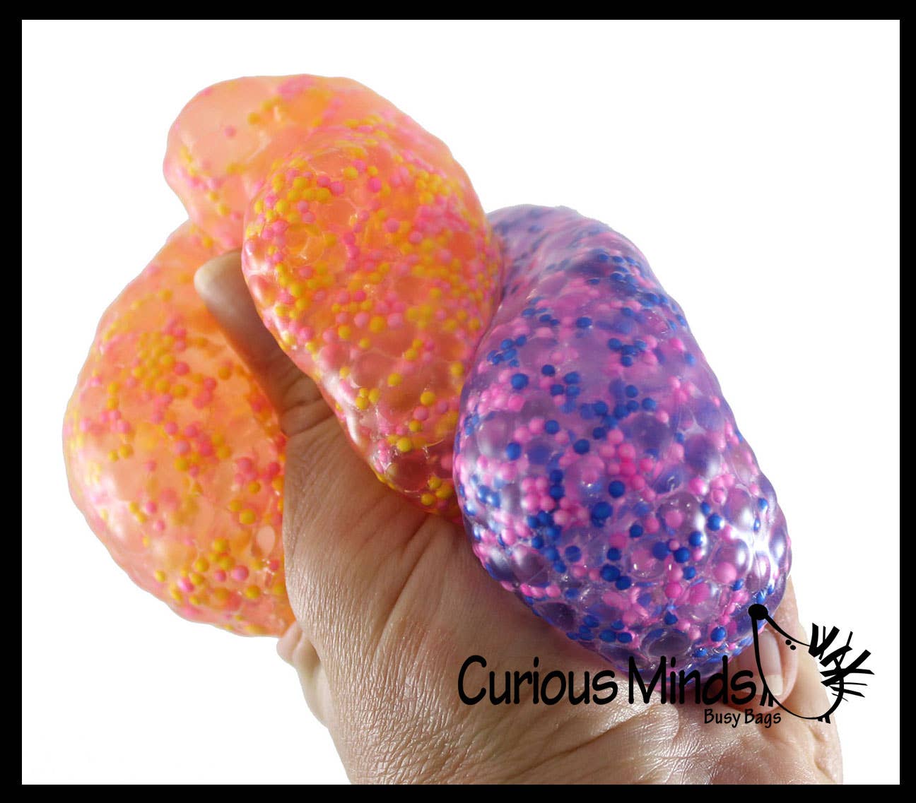 Jumbo Confetti DNA Gel Squishy Ball