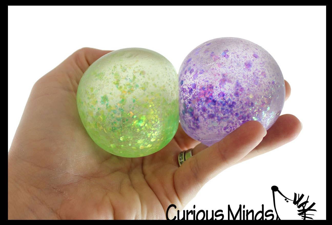 Glitter Sugar Squishy Ball