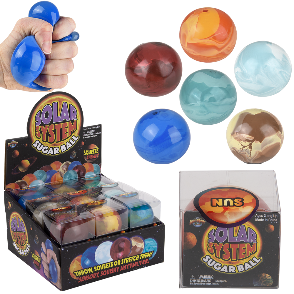 Solar System Sugar Squeeze Ball