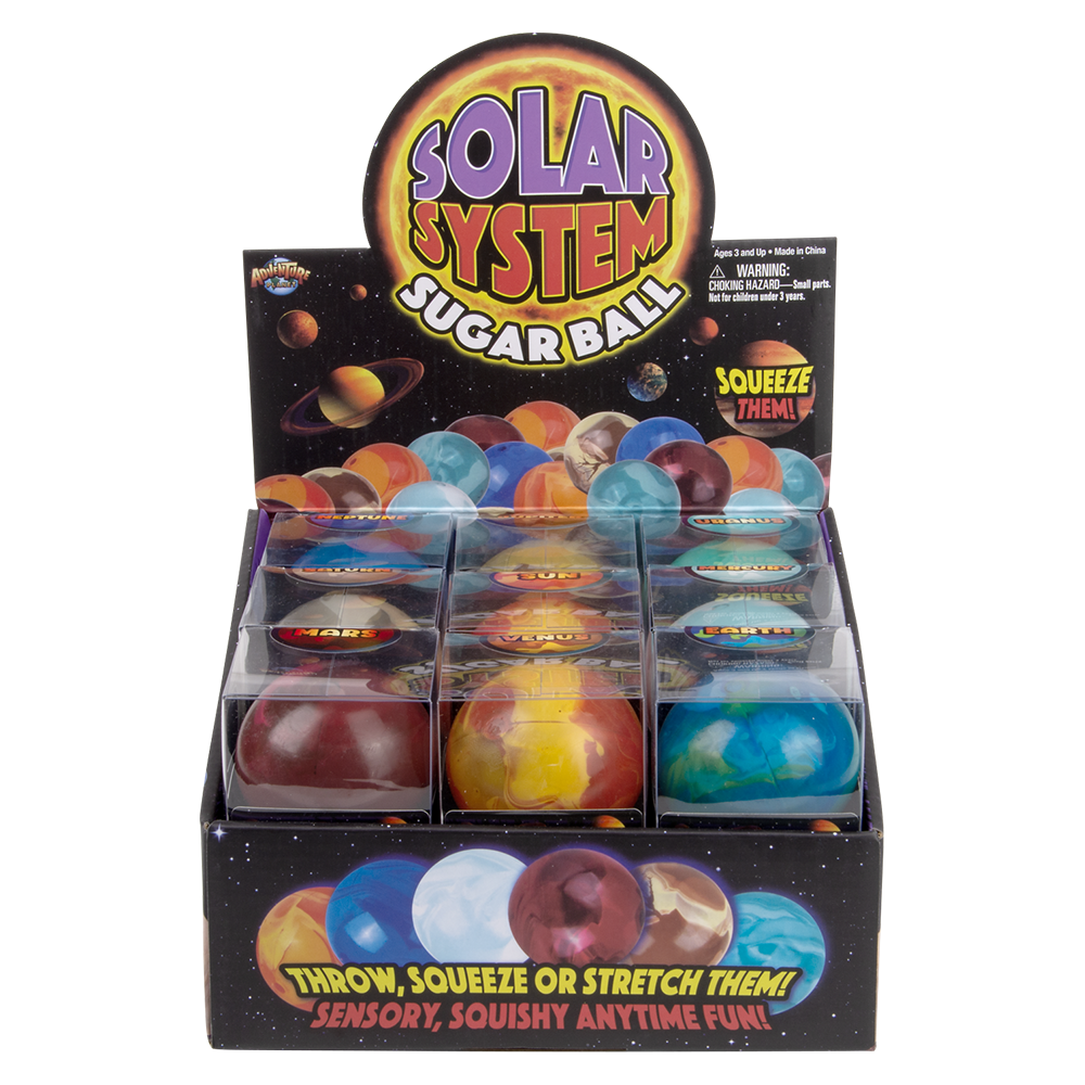 Solar System Sugar Squeeze Ball