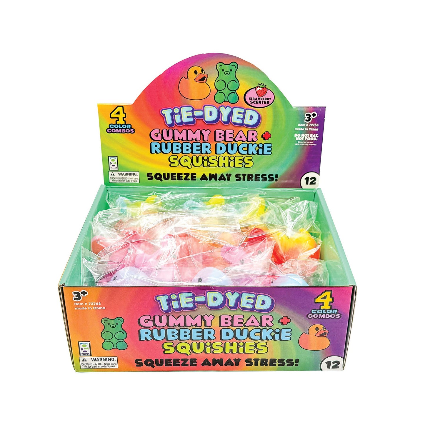 Scented Gummy Bear Duck Doh Squishy