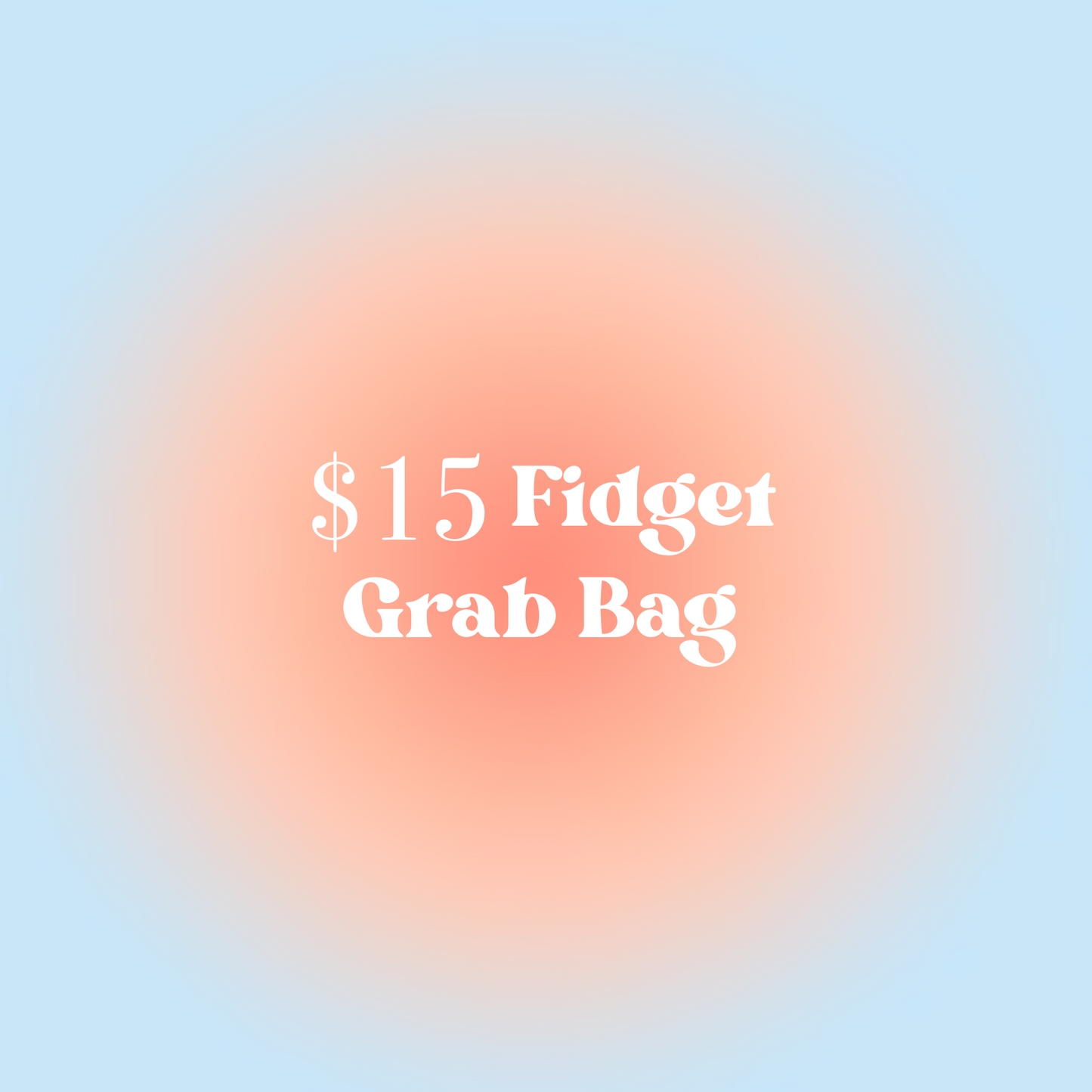 $15 Fidget Grab Bag