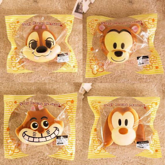 Disney Soft Bread Mascot Squishy
