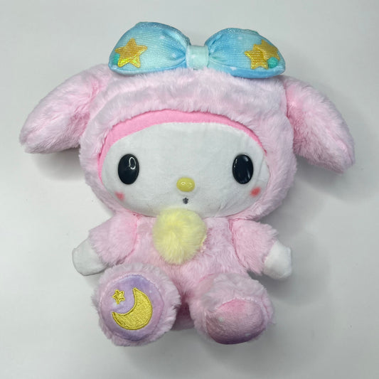 Medium Sized Pastel Babies Fluffy Bunny Plush