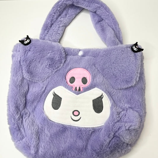 Kawaii Skull Fluffy Bags